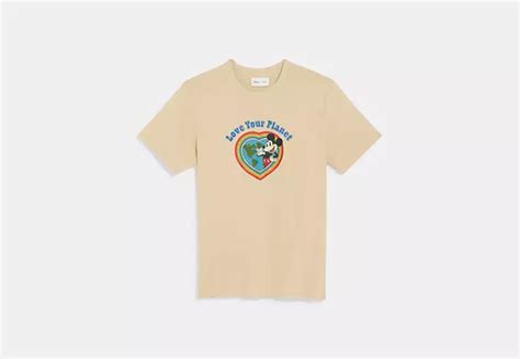 fake disney x coach|Disney x coach t shirts.